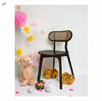 Wooden Rattan Webbing Chair Vietnam
