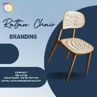 Rattan Chair Wood For Decoration