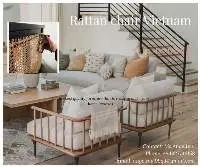 Easy/Lounge Pierre Rattan Chair
