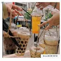 Bamboo Cup Handling Carrier