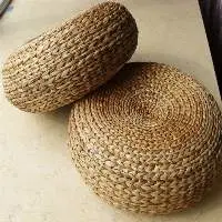 Sustainable Water Hyacinth Pouf Cushion