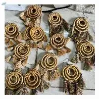 Rattan Earring