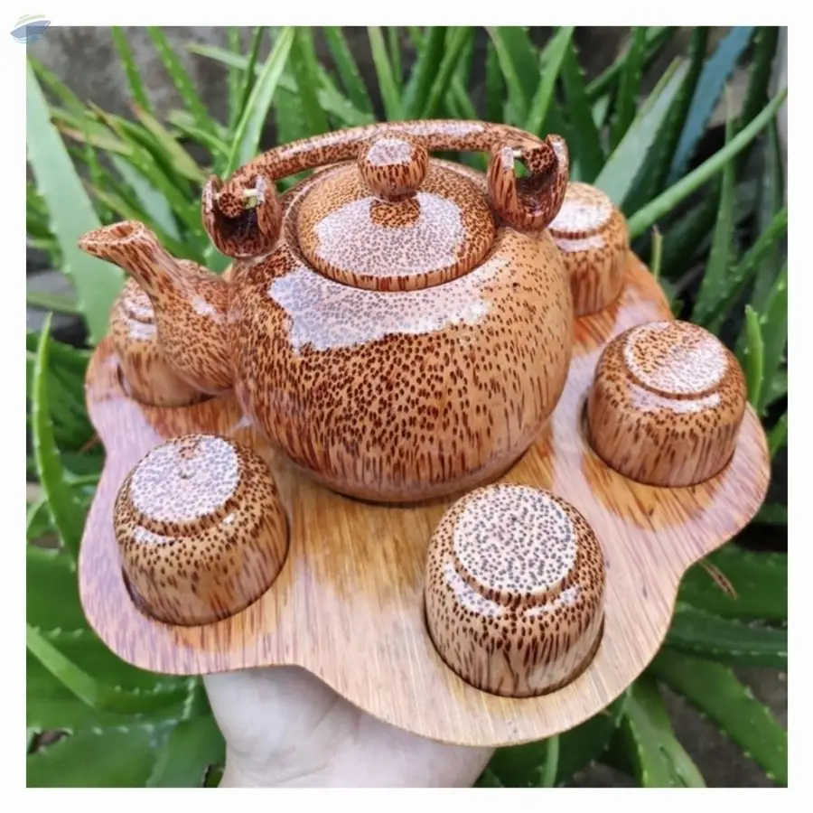 Coconut Wooden Tea Cup