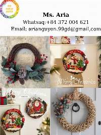 Christmas Wreath Rattan