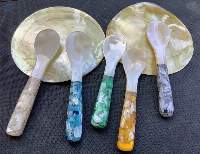 Mother of pearl spoon