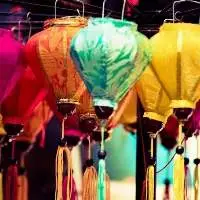 Silk Lantern For Decoration