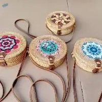 Vietnamese Handmade Rattan Bags