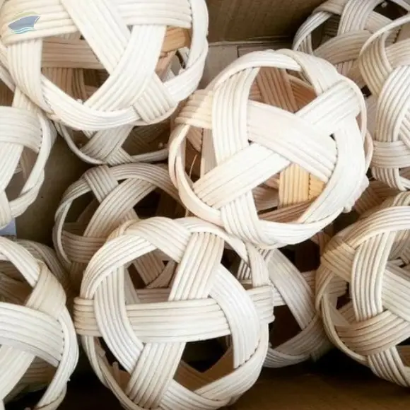 Handmade Natural Rattan Ball