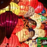 Silk Lantern for Festival and Home Decoration