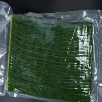 Frozen Banana Leaves