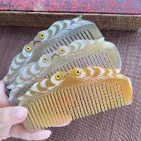 Handmade Natural Buffalo Horn Comb for Hair