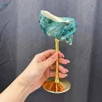 Seashell Wine Glass