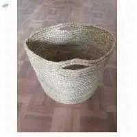 Natural Braided Jute Basket
