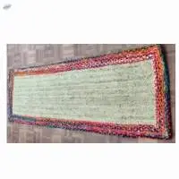 Jute Chindi Designer Rug/Runner (2x5) Feet