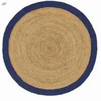 Natural Braided Jute Rug