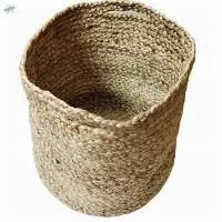 Natural Jute Handcrafted Woven Storage Basket
