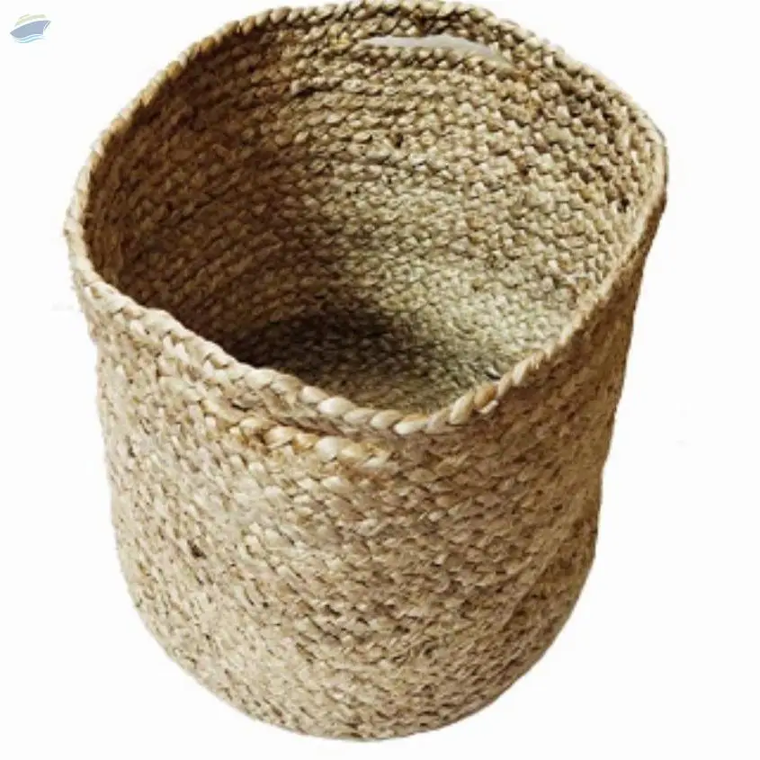 Natural Jute Handcrafted Woven Storage Basket