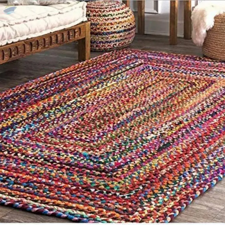 Venn Designn Jute & Cotton Rug Carpet