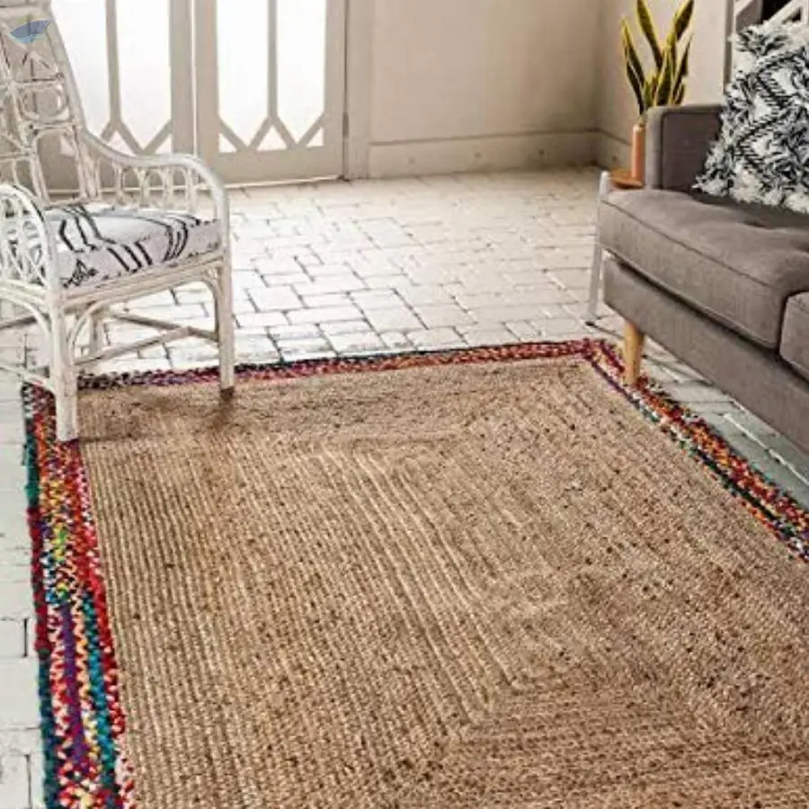 Natural Jute Non-Slip Meditition Mat For Home