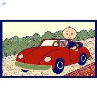 Home Car with Joy Kids Carpet
