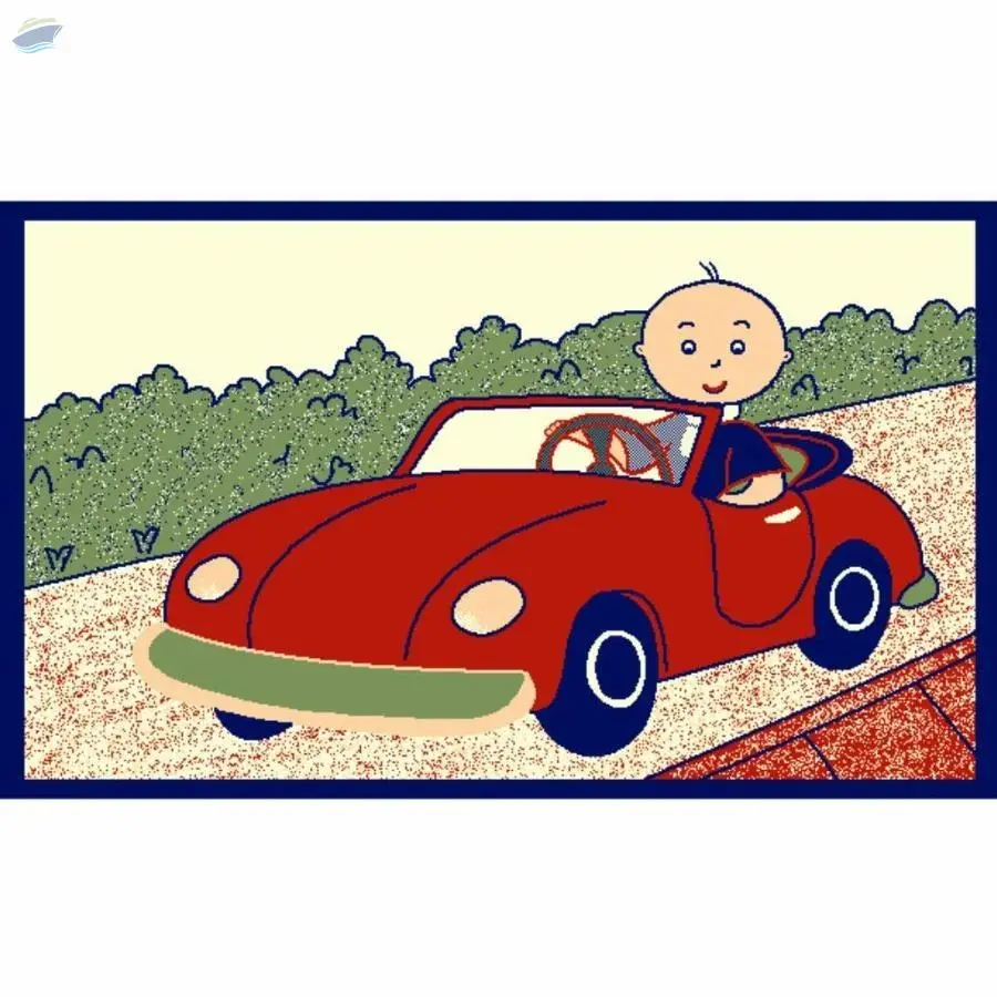 Home Car with Joy Kids Carpet