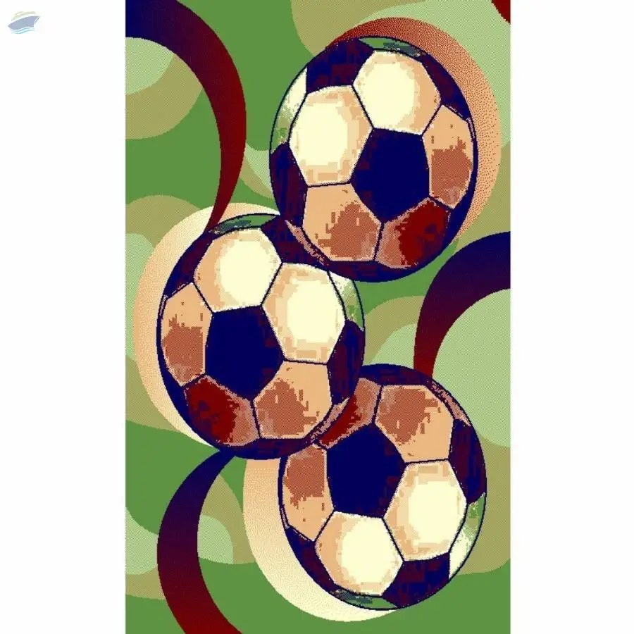 Home Football Kids Carpet Multi-Color