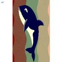 Home Dolphin Style Kids Carpet