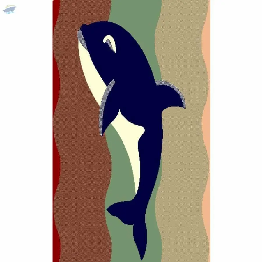 Home Dolphin Style Kids Carpet