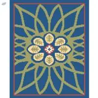Home Office Design Lotus Floor Mat