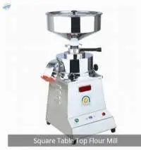 Square Table Top Flour Mill