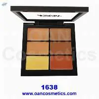 6 Color Concealer Highlighter Face Cream
