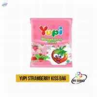 Yupi Strawberry Kiss Bag 120 Gr