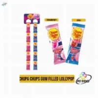 Chupa Chups Gum Filled Lollypop 24 x 12 Gr