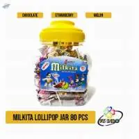 Milkita Lollipop Jar 80 pcs