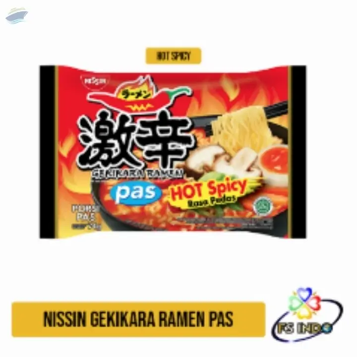 Nissin Gekikara Ramen Pas Hot Spicy