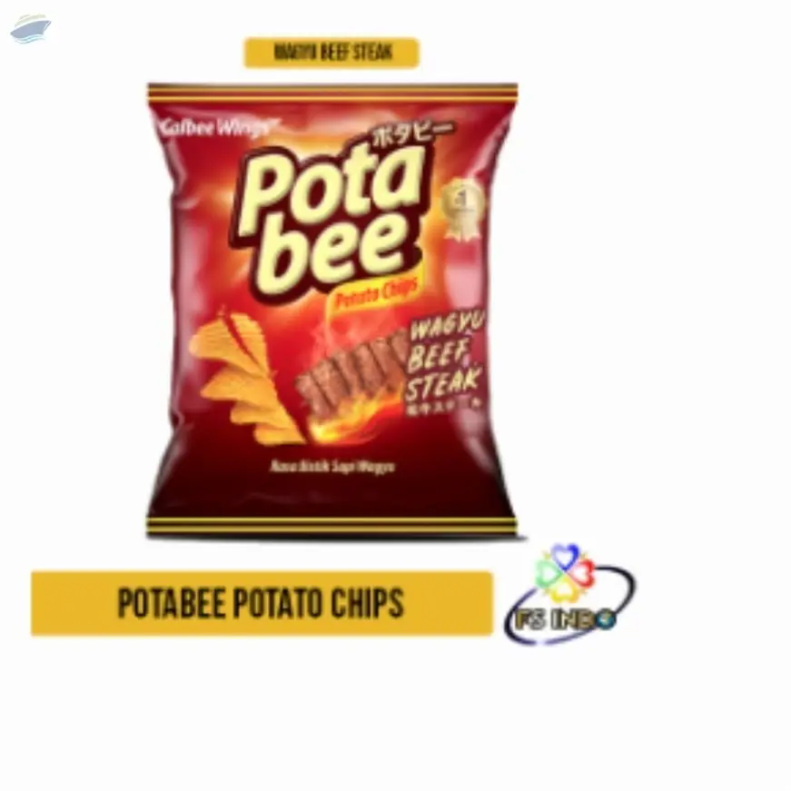 Potabee Potato Chips  Wagyu Beef Steak