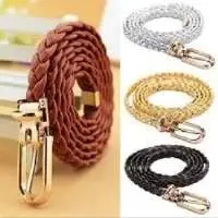 Braided Leather Belt