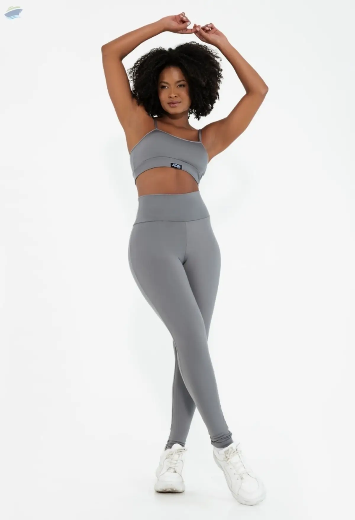 LEGGING GRACE GRAY ZERO TRANSPARENCY - GRAY