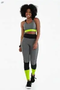 HOPE NEON GREEN SET - GRAY, BLACK AND GREEN