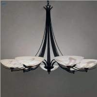 Transparent Glass Chandelier