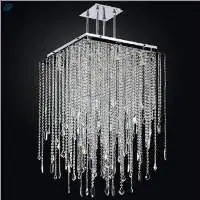 Hanging Roof Mount Square Chandelier
