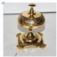 Brass Aluminium Vintage Desk Bell