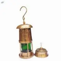 Brass Vintage Style Finish Real Lalten