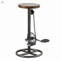Iron Cycle Bar Stool