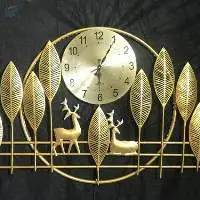 Metal Wall Decor Clock