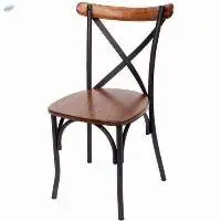 Iron  Cross Cafe Chair