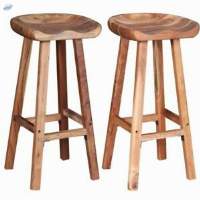 Wooden Cafe Stool