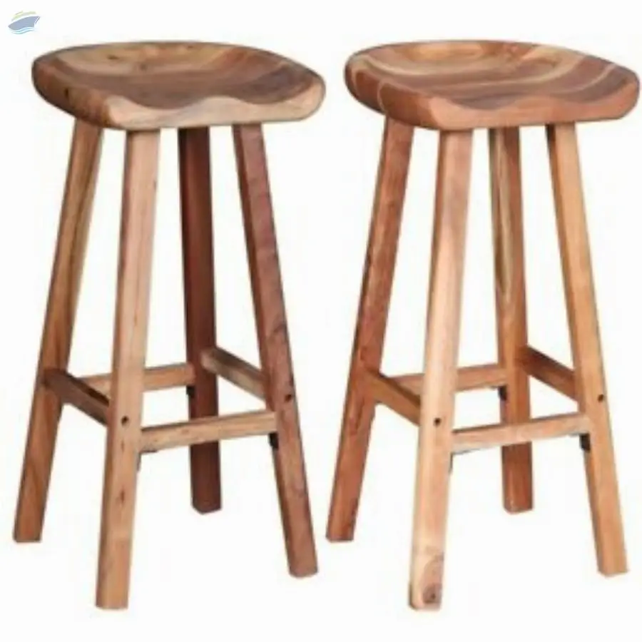 Wooden Cafe Stool