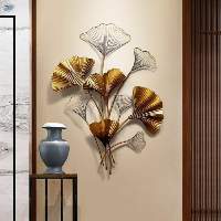 Metal Wall Leaf Art