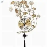 Leaf Wall Hanging Clock